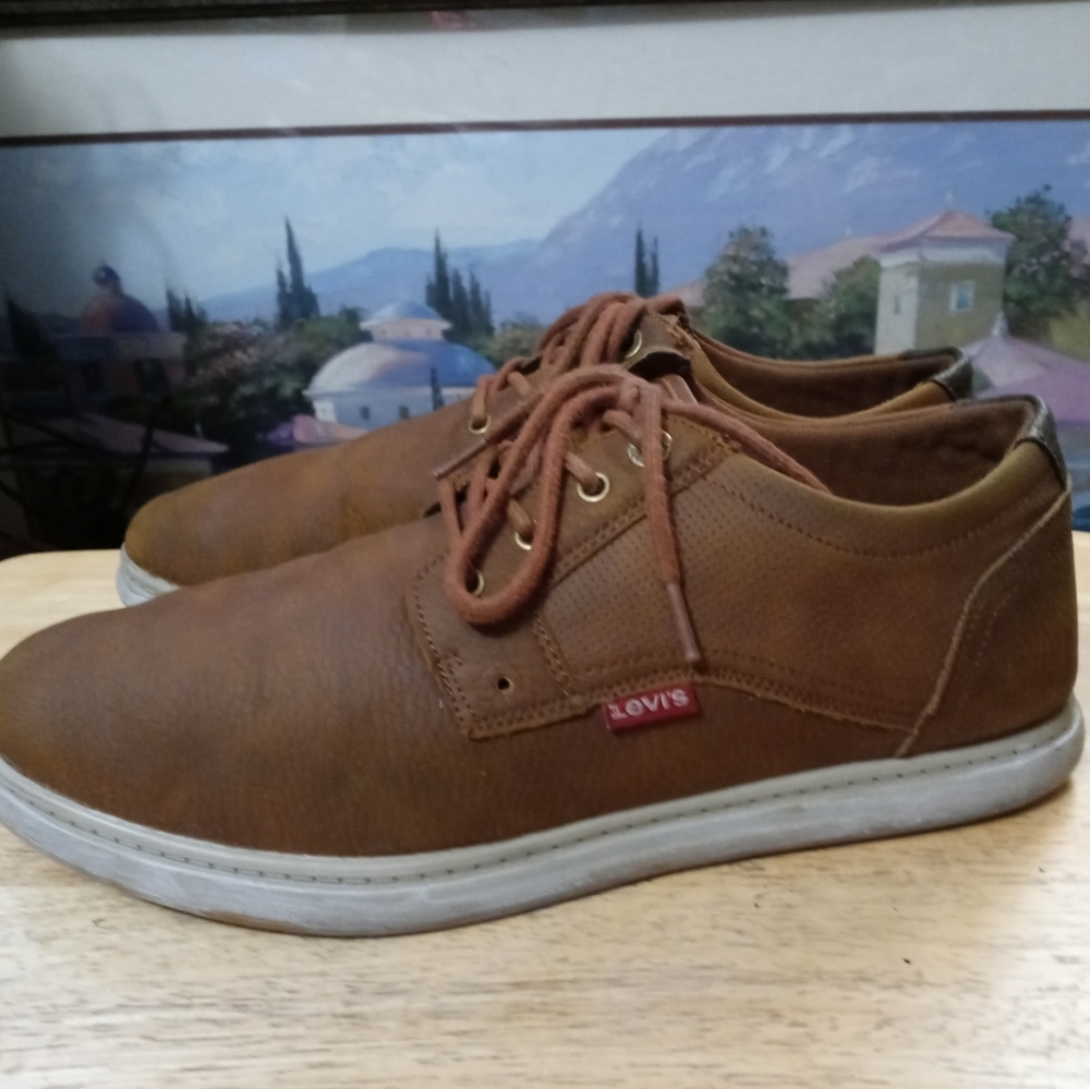 Levi's Mens Arnold Tumbled WX C Casual Vegan Synthetic Leather Sneaker Shoe.🚢 - Picture 8 of 14